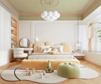 French Style Children's Room-ID:994339947