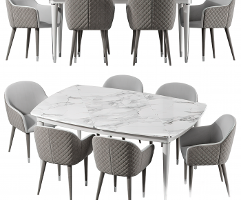 Modern Dining Table And Chairs-ID:335840945