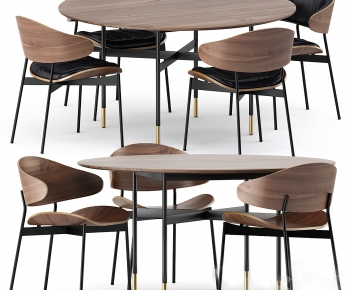 Modern Dining Table And Chairs-ID:554163939