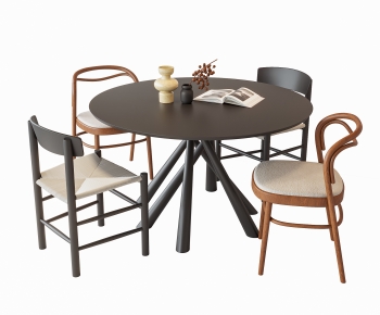 Modern Dining Table And Chairs-ID:835510973