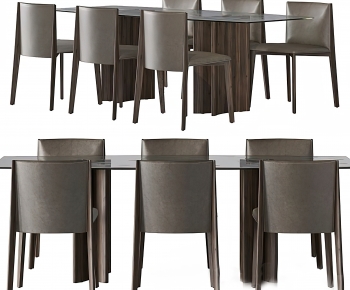 Modern Dining Table And Chairs-ID:695014002