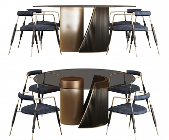 Modern Dining Table And Chairs-ID:621309048