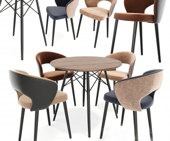 Modern Dining Table And Chairs-ID:400850894