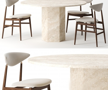 Modern Dining Table And Chairs-ID:128457072