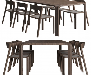 Modern Dining Table And Chairs-ID:352363116