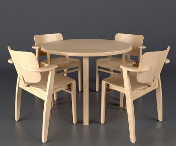 Modern Dining Table And Chairs-ID:848690997