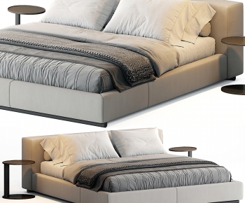 Modern Double Bed-ID:586579084