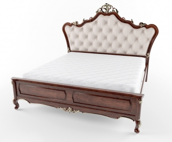 European Style Double Bed-ID:936069554