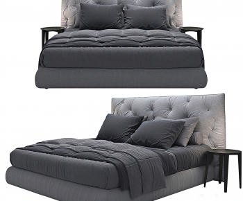 Modern Double Bed-ID:379198073