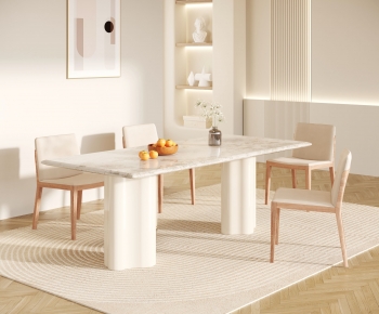 Modern Dining Table And Chairs-ID:253554113