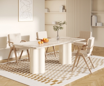 Modern Dining Table And Chairs-ID:265945911