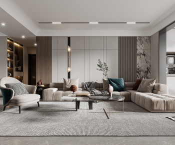 Modern A Living Room-ID:815984966