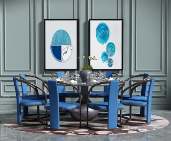Modern Dining Table And Chairs-ID:204004056