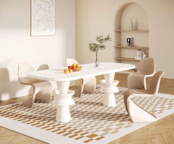 Modern Dining Table And Chairs-ID:958307989