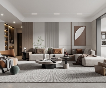 Modern A Living Room-ID:245686057
