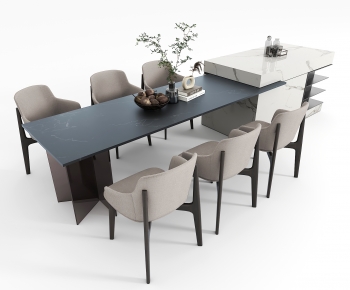 Modern Dining Table And Chairs-ID:510929117