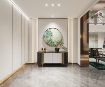 New Chinese Style Hallway-ID:237350944