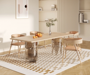 Modern Dining Table And Chairs-ID:158581029