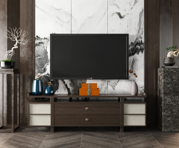 New Chinese Style TV Cabinet-ID:598242041