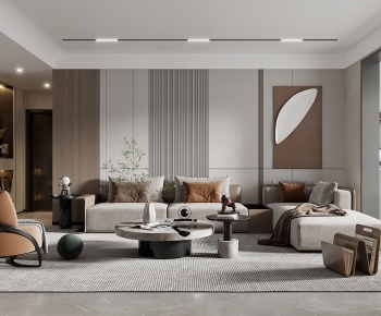 Modern A Living Room-ID:269536027