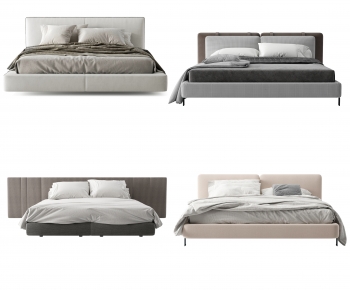 Modern Double Bed-ID:761006124