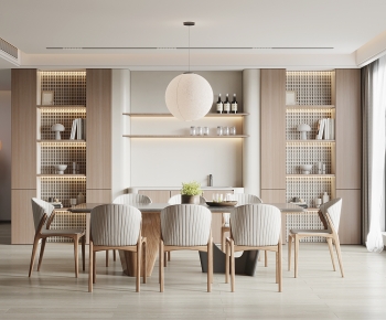 Modern Nordic Style Dining Room-ID:471282967
