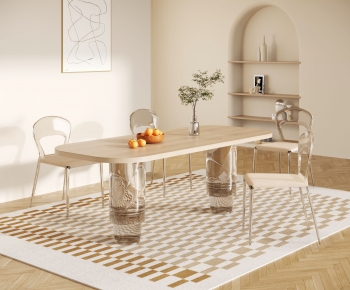 Modern Dining Table And Chairs-ID:148188111