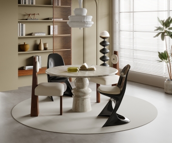 Modern Dining Table And Chairs-ID:998102905