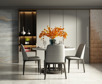 Modern Dining Table And Chairs-ID:296550997