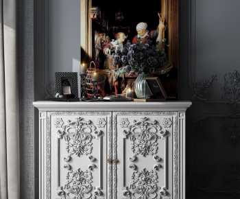 European Style Entrance Cabinet-ID:173902032