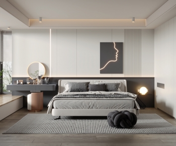 Modern Bedroom-ID:129041919