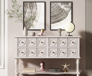 American Style Entrance Cabinet-ID:402069188