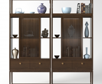 New Chinese Style Antique Rack-ID:821846017