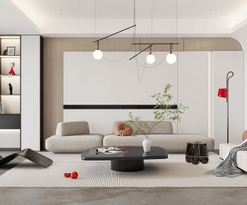 Modern A Living Room-ID:694386966