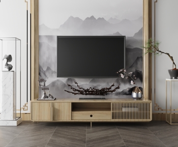 New Chinese Style TV Cabinet-ID:668021928