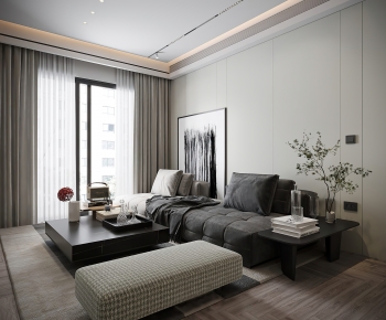 Modern A Living Room-ID:190067059