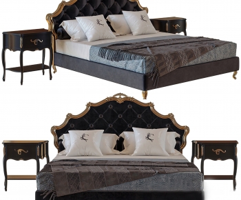 Modern Double Bed-ID:141386992