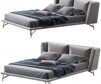 Modern Double Bed-ID:377036095