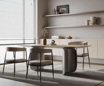Modern Dining Table And Chairs-ID:285418997