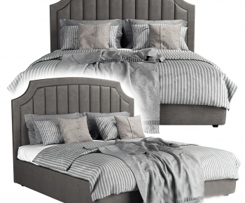 Modern Double Bed-ID:981101993