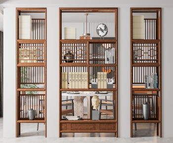 New Chinese Style Shelving-ID:828810935