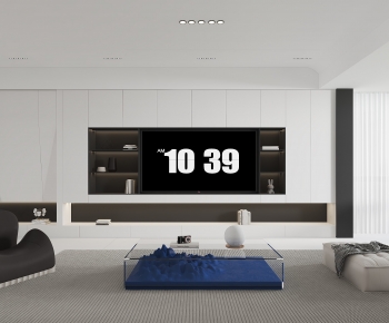 Modern A Living Room-ID:501670813