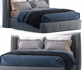 Modern Double Bed-ID:400167944