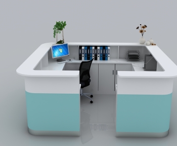 Modern Reception Desk-ID:756108054