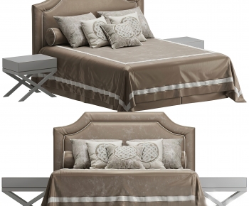 Modern Double Bed-ID:180335041