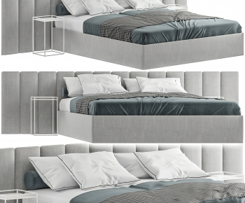 Modern Double Bed-ID:319397935