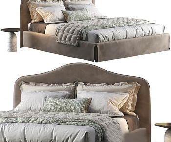 Modern Double Bed-ID:167762992