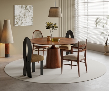 Modern Dining Table And Chairs-ID:690808061