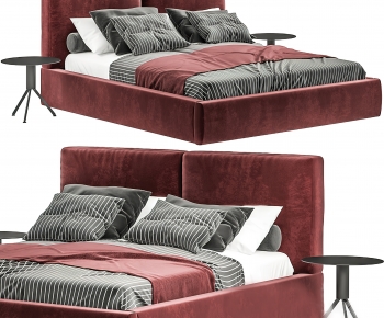 Modern Double Bed-ID:716619521