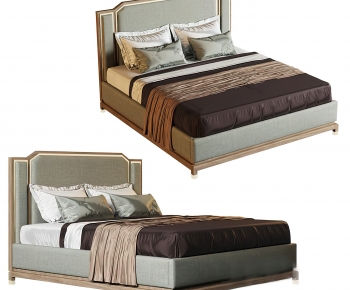 Modern Double Bed-ID:405969678